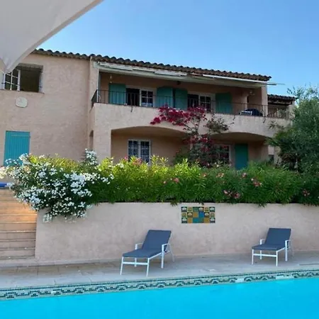 Holiday home Equilibre, Ideal Fuer Familien Oder Hundefreunde, Toller Pool Und Meerblick